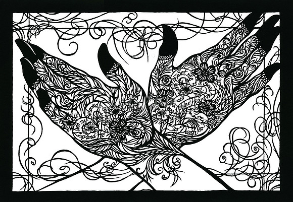 Hennaed Hands