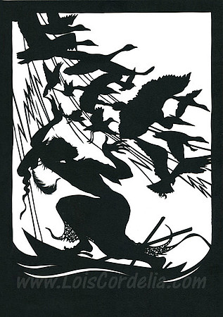 Dr Fulminare conjures a flock of freshwater birds