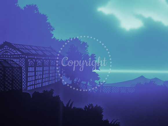 Multi-tier papercut lightbox commissioned for Sheringham Park