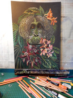 Wild Man of the Bornean Rainforest (orangutan)