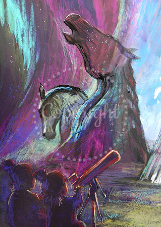The Kelpies by Day and Night, 2026 detail