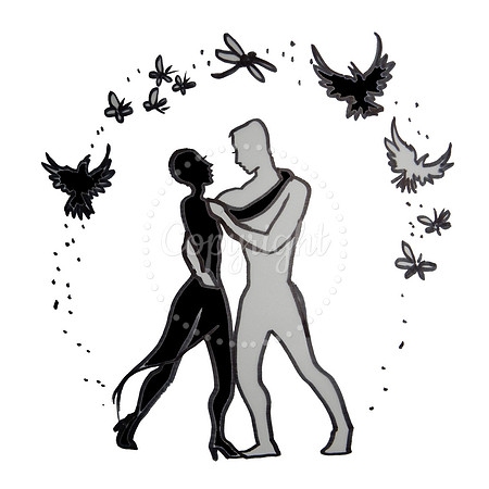 Book Illustration - ink and digital