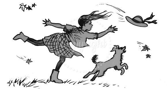 Book Illustration - ink and digital