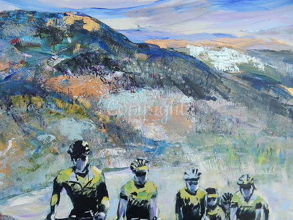Highland Cyclists (detail)