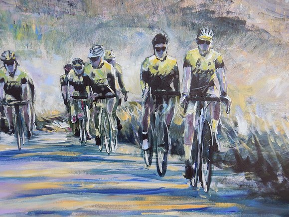 Highland Cyclists (detail)