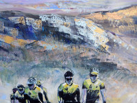 Highland Cyclists (detail)