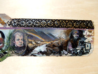 Design submission for the Glasgow 2026 King's Baton - detail