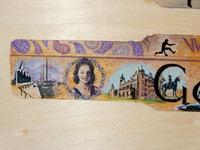 Design submission for the Glasgow 2026 King's Baton - detail