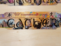 Design submission for the Glasgow 2026 King's Baton - detail