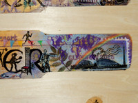 Design submission for the Glasgow 2026 King's Baton - detail