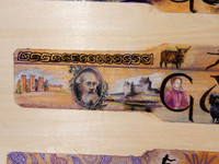 Design submission for the Glasgow 2026 King's Baton - detail