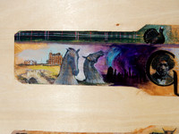 Design submission for the Glasgow 2026 King's Baton - detail