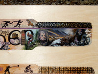 Design submission for the Glasgow 2026 King's Baton - detail