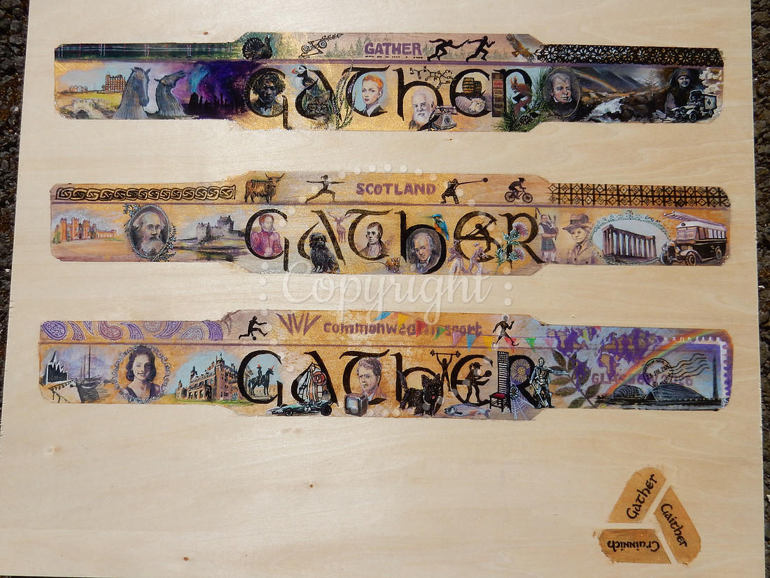 Design submission for the Glasgow 2026 King's Baton