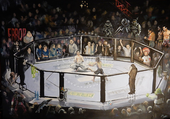 Boxing Ring personalised commission