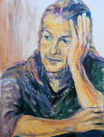 Jason (1 hour 20 minutes speed-painting from life)