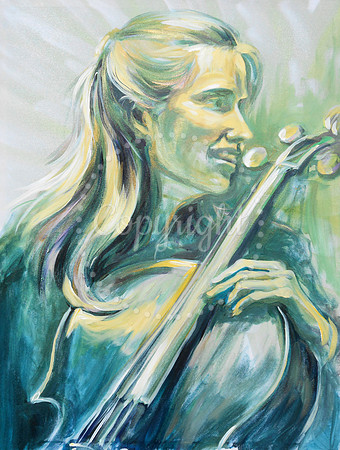 Jacqueline du Pre - 50 minutes speed-portrait