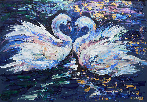 Pair of Swans