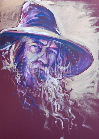 Gandalf (45 minute speed-painting)