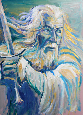 Gandalf (40 minutes speedpainting)