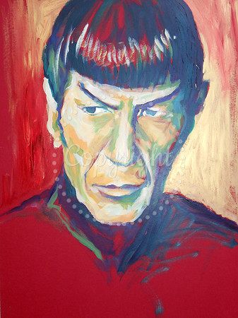Spock (45 minutes speed-painting)