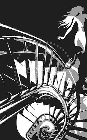 The spiral staircase