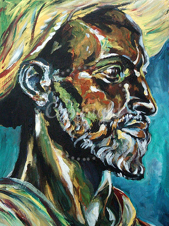 Portrait of a Man wearing a Turban