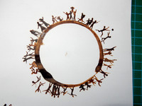 Coffee mug print paintings