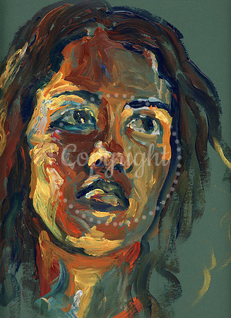 Head of a Young Woman